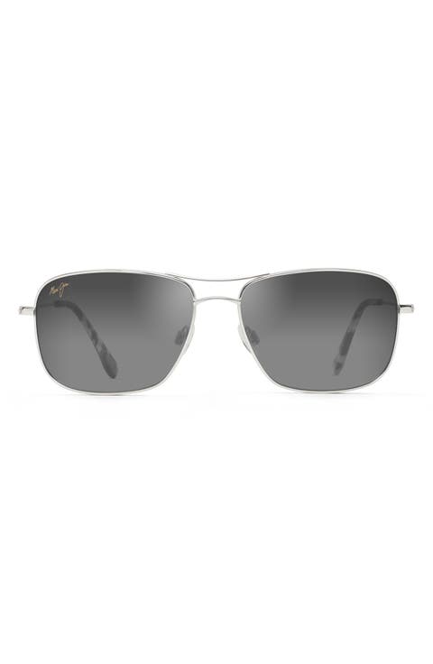 Wiki Wiki 59mm Polarized Aviator Sunglasses