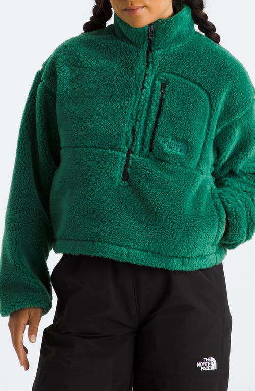 The North Face Extreme Pile Pullover in Evergreen/Tnf Black 