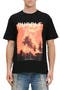 Textured Cotton Jersey Graphic T-Shirt