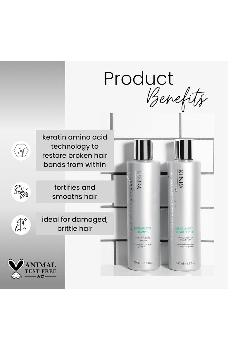 KENRA Platinum Restorative Shampoo 31.5 oz, Alternate, color, N/A