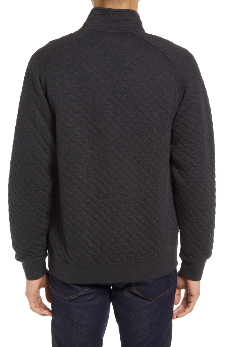 L.L.Bean Quilted Sweatshirt Jacket, Alternate, color,