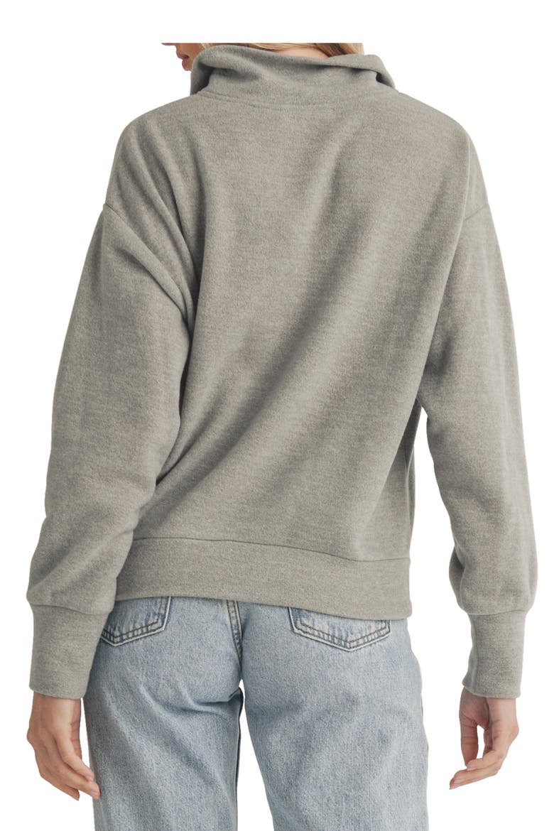 Henley Sweatshirt, Alternate, color, GREY