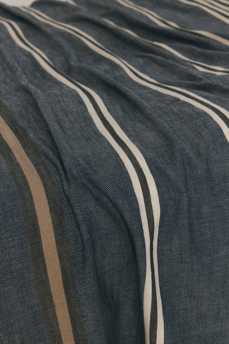 Aren King Bedspread, Alternate, color, Navy Blue