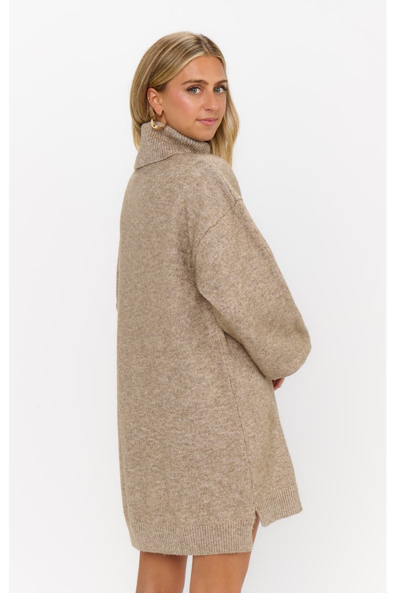 Chester Sweater Dress, Alternate, color, Oatmeal Knit