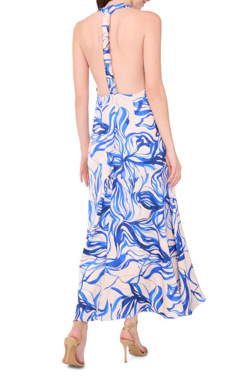 Parker The Nia Swirl Print Open Back Dress