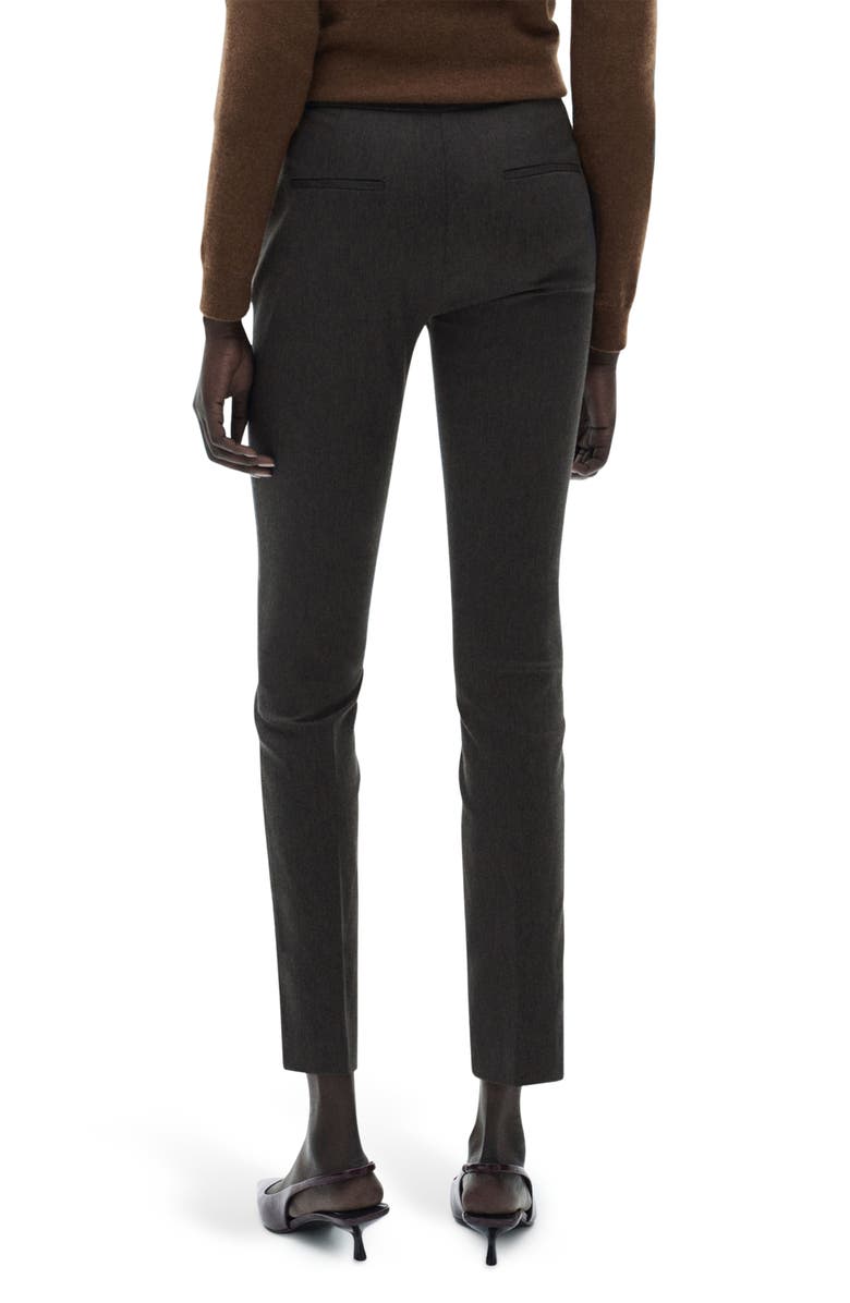 MANGO Crop Skinny Pants, Alternate, color, Grey