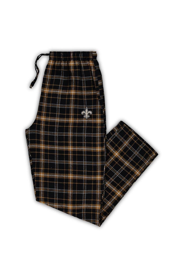 Men's Concepts Sport Black/Gold New Orleans Saints Big & Tall Ultimate Pants, Main, color, Black