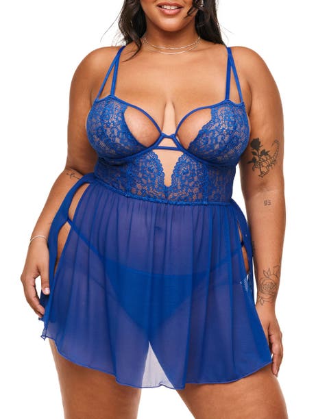 Rae Unlined Babydoll & G-String Set Lingerie