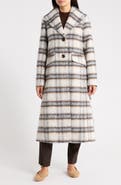BCBGeneration Plaid Wing Collar Coat