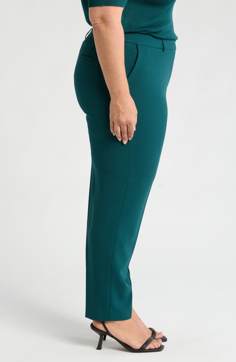 Tahari ASL Classic Pants, Alternate, color, Hunter