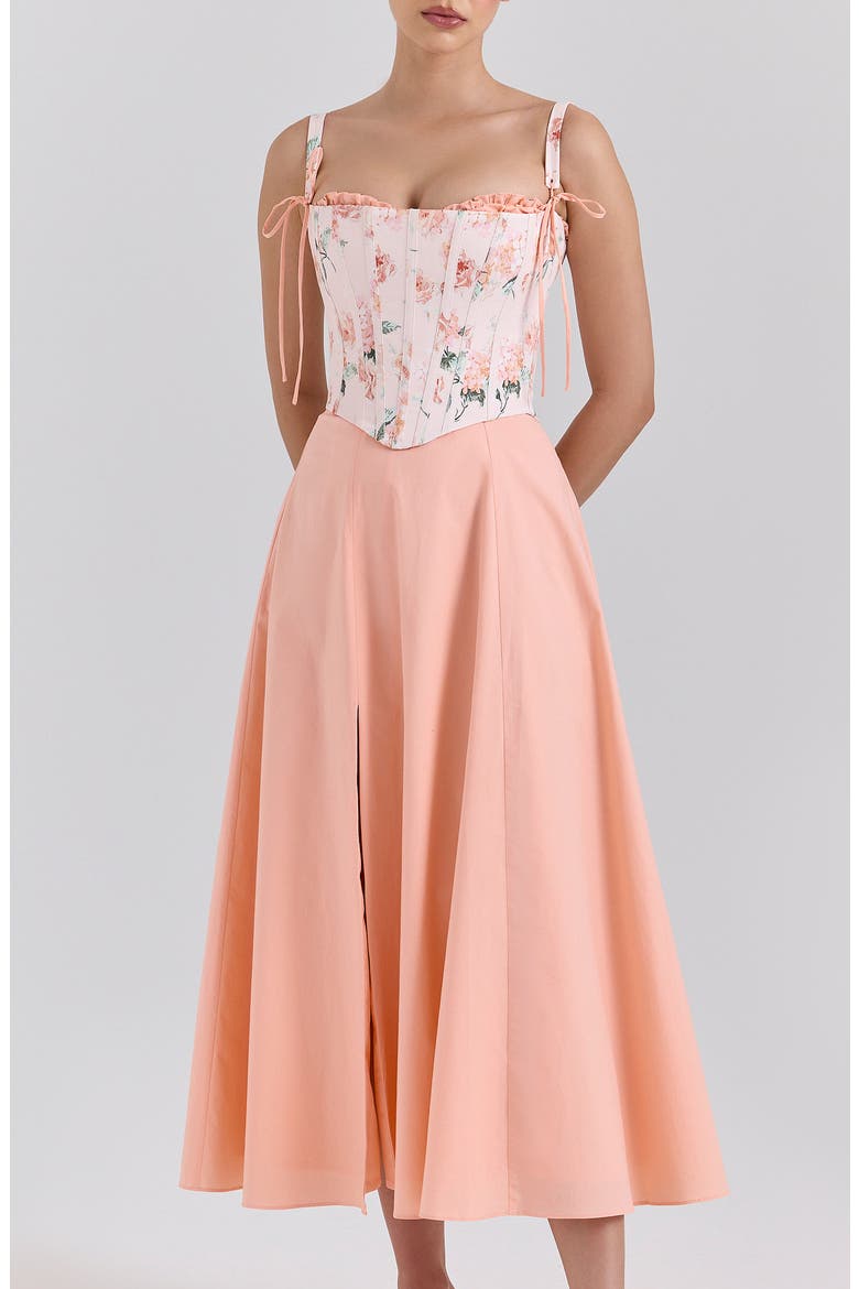 corset gathered dress Gathered Satin Corset Gown by Cinderella Divine CD231
