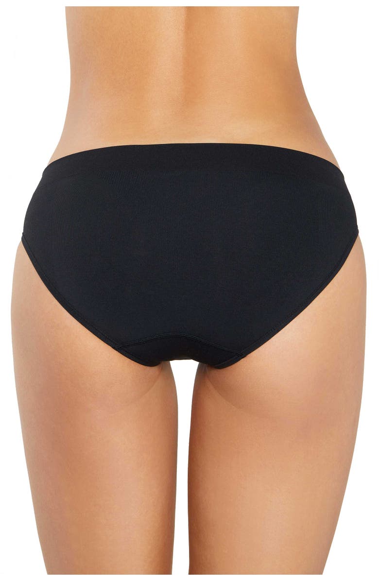 LDMA Low Hide Brief, Alternate, color, Black