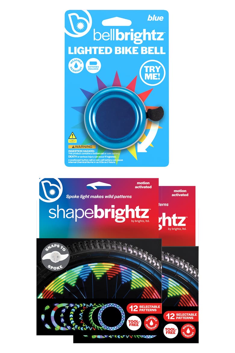 Kids' Bike Light and Bell Bundle, Main, color, ASSORTED