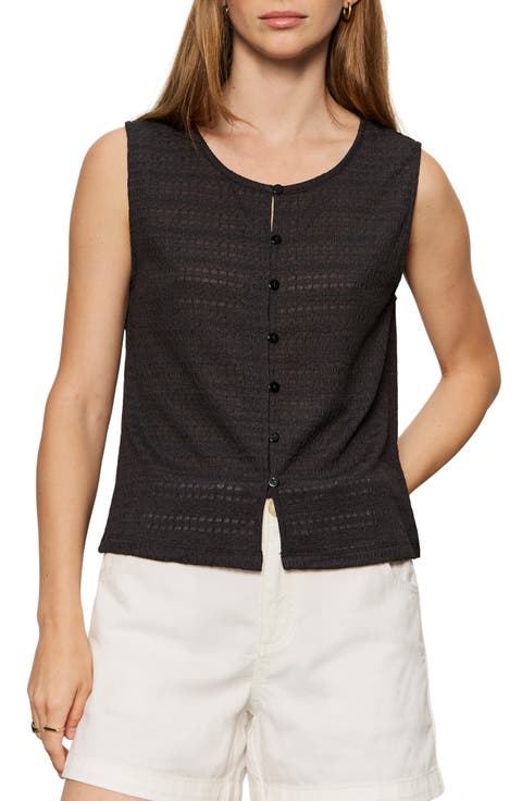 Textured Vacation Knit Vest