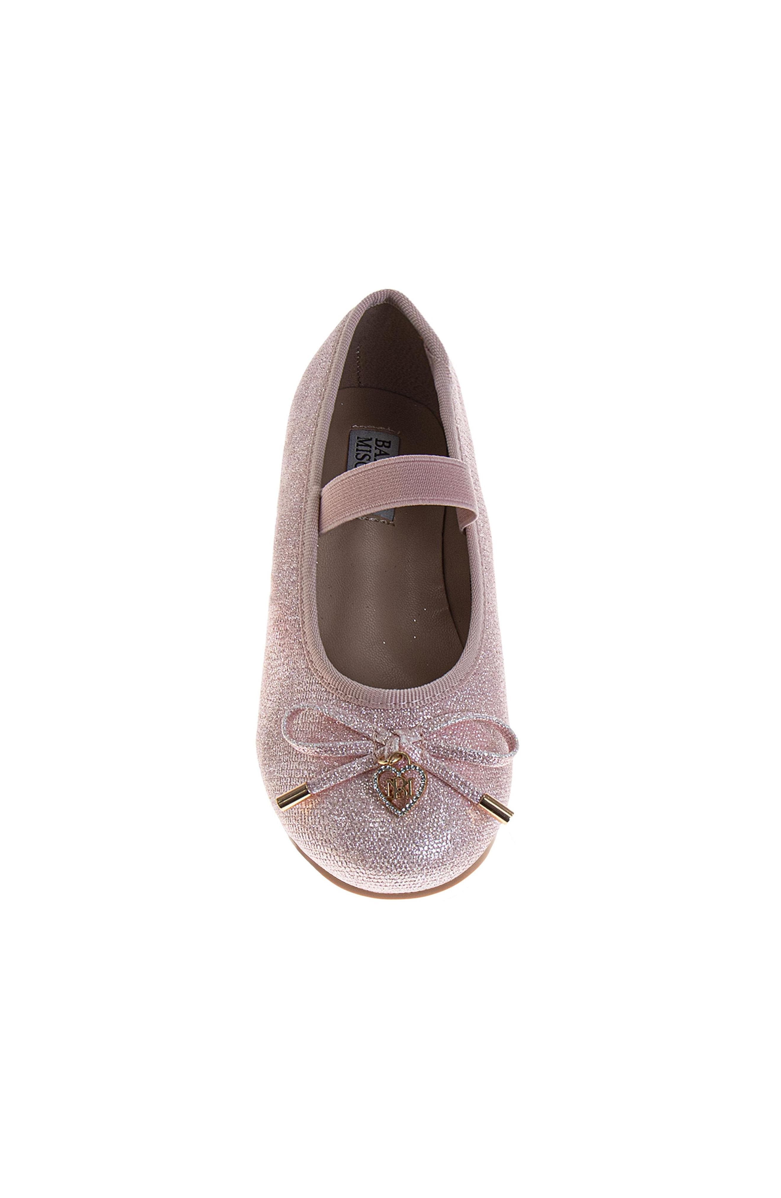 Dress Shoes for Girls Elegant Glitter Finish Classic Formal, Alternate, color, Pink