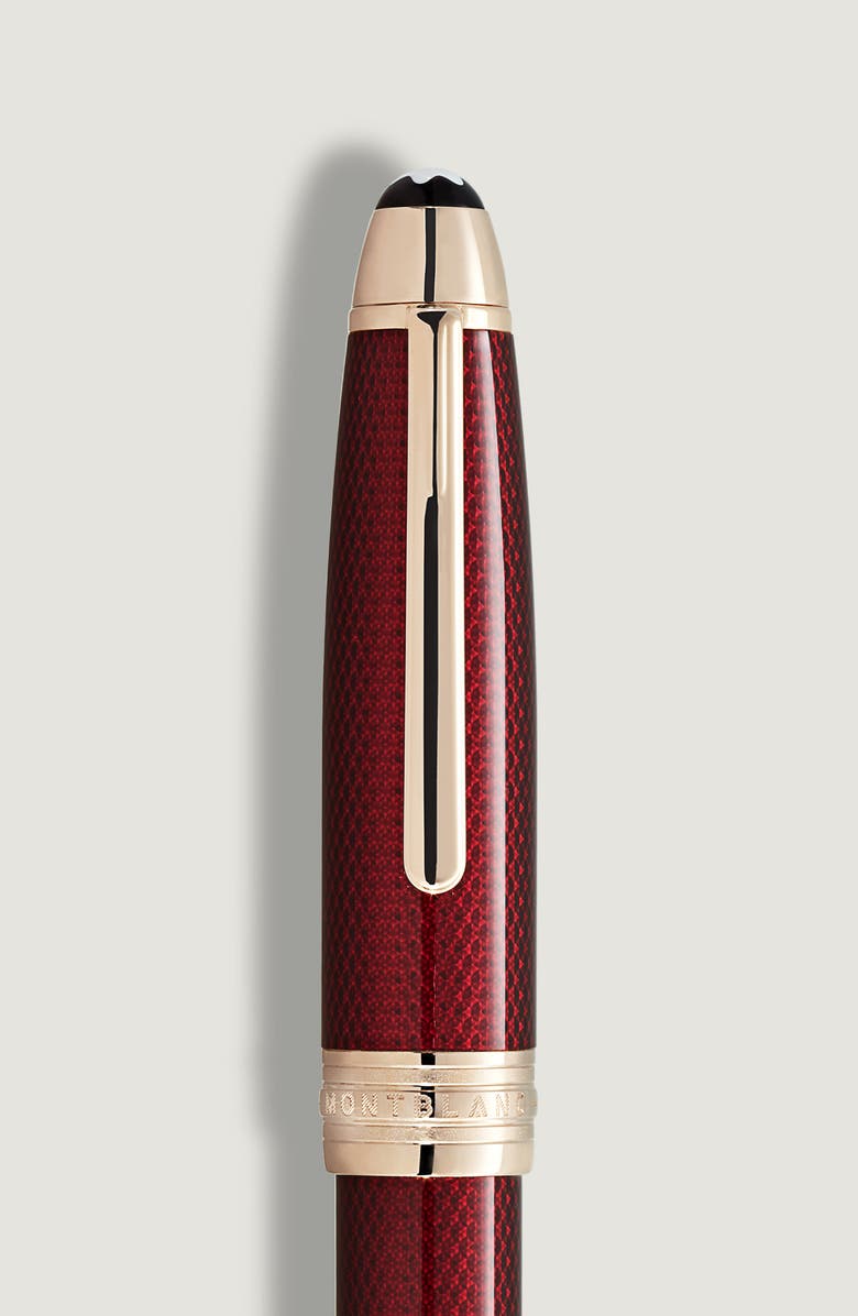 Montblanc Meisterstück Solitaire Golden Hour Rollerball Pen, Alternate, color, Burgundy