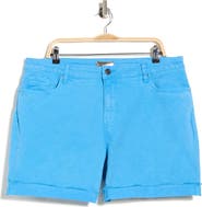 KUT from the Kloth Catherine Mid Rise Denim Boyfriend Shorts