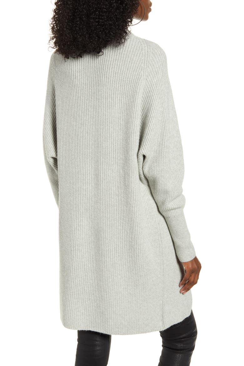 Dolman Sleeve Cardigan, Alternate, color, GREY PEARL HEATHER