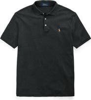 Polo Ralph Lauren Classic Fit Solid Green Cotton Jersey Polo