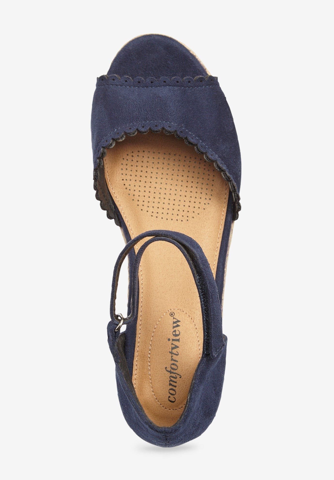 The Charlie Espadrille, Alternate, color, NAVY