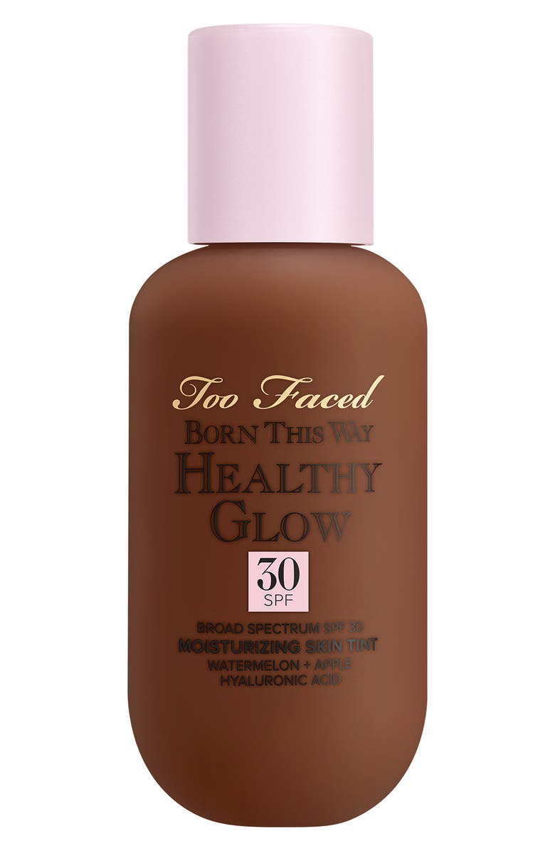 Too Faced Born This Way Healthy Glow SPF 30 Skin Tint Foundation, Main, color, Sable