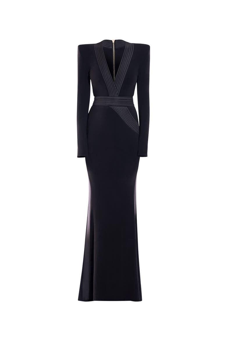 The Heiress Gown, Alternate, color, BLACK