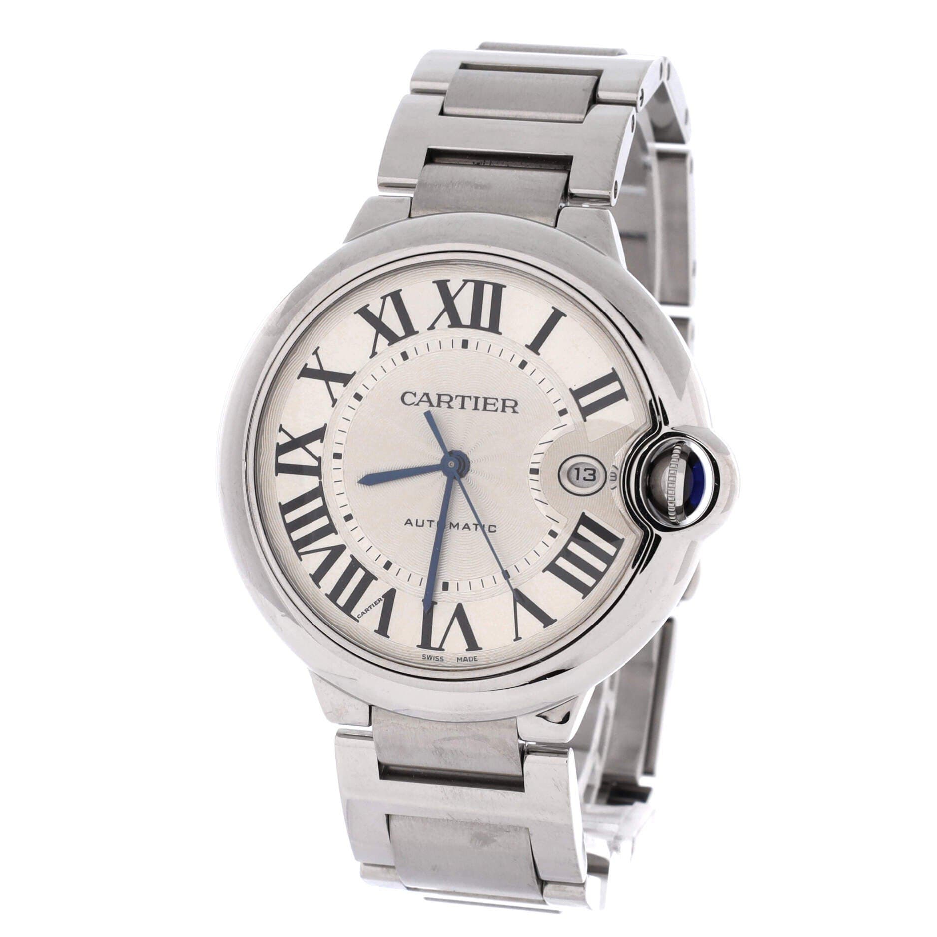 Pre-Owned Cartier Ballon Bleu de Cartier Automatic Watch Stainless ...