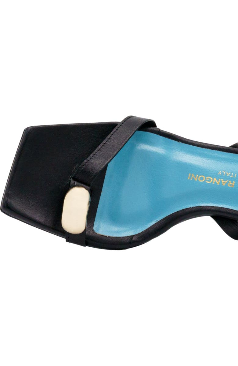 Valentina Rangoni Velia Ankle Strap Sandal, Alternate, color, Black