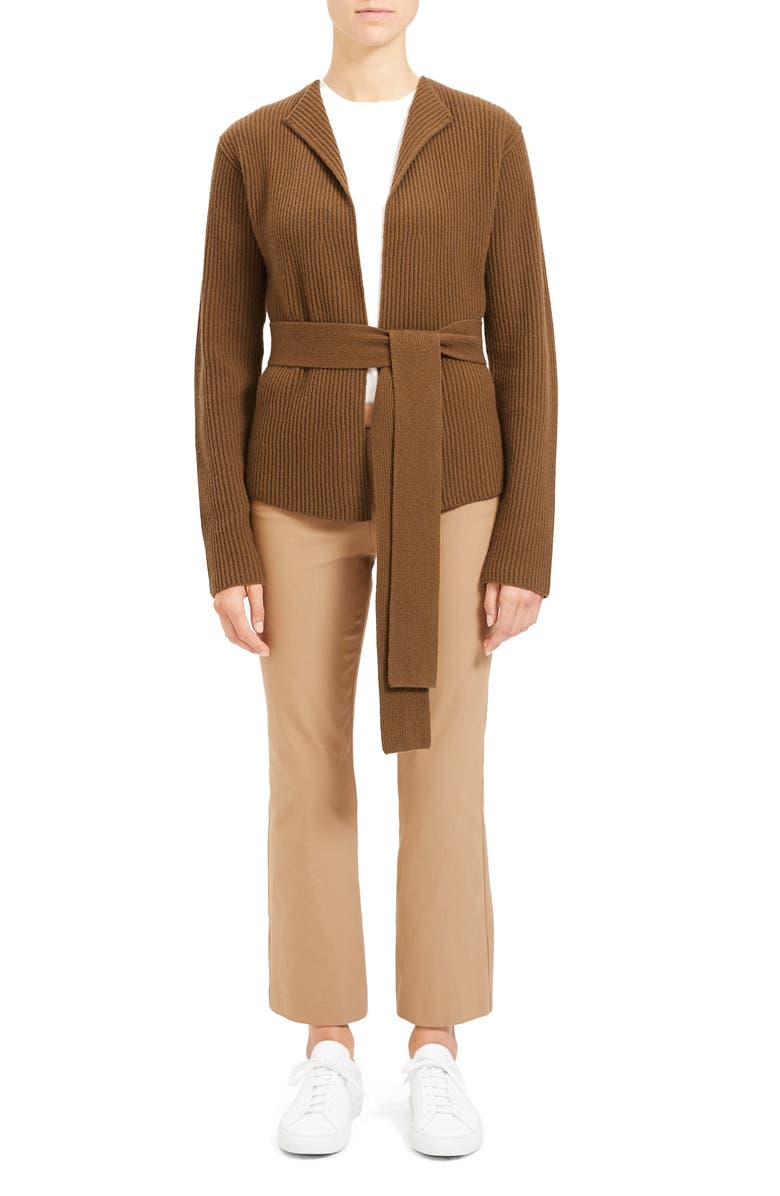 Theory Felted Cardigan Jacket, Alternate, color, 