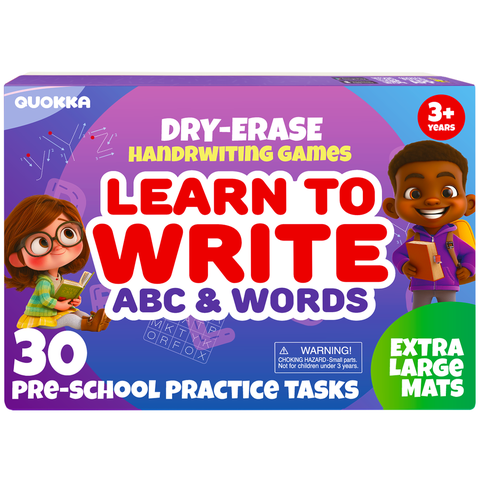 Kids Handwriting and Search & Find Activity Cards Set
