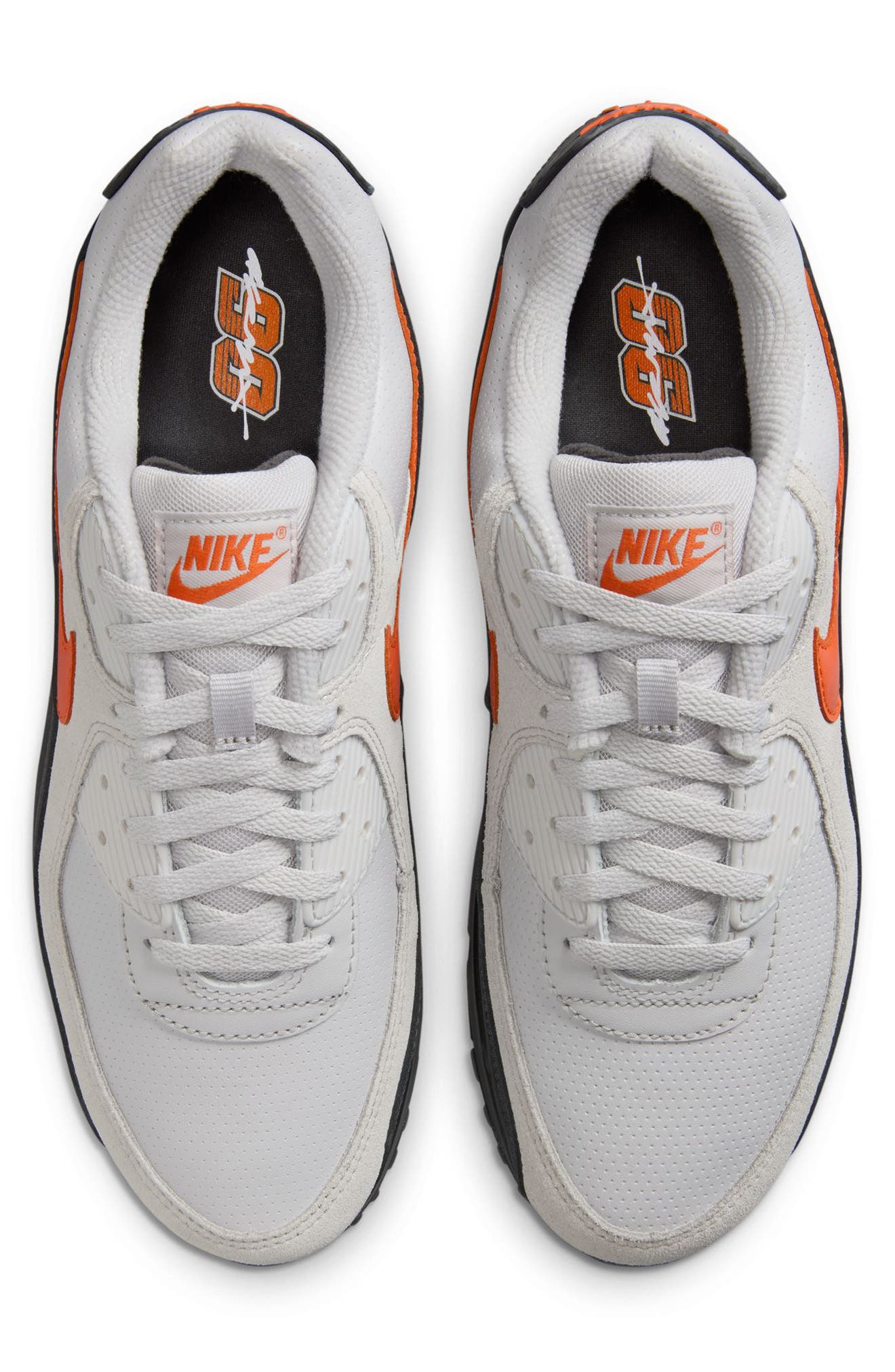 Nike Air Max 90 Sneaker, Alternate, color, 003 Vastgy/Sfty O