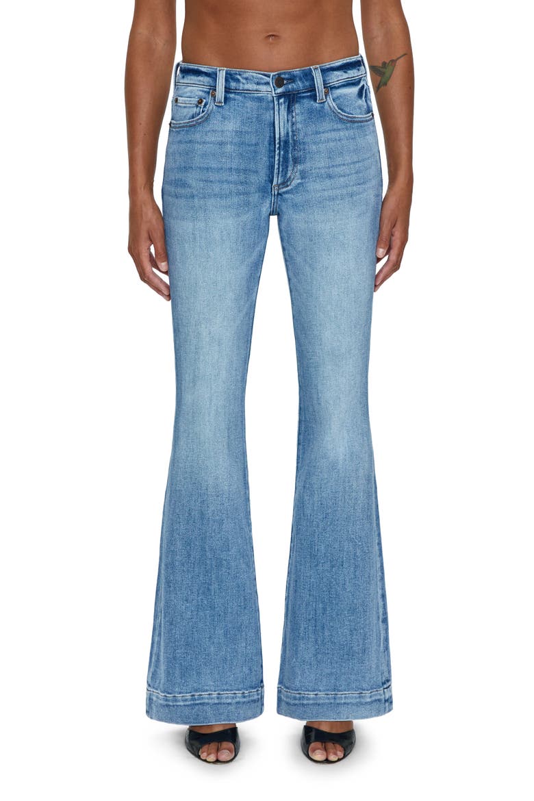 Kinsley Flare Jeans, Main, color, PARADISE