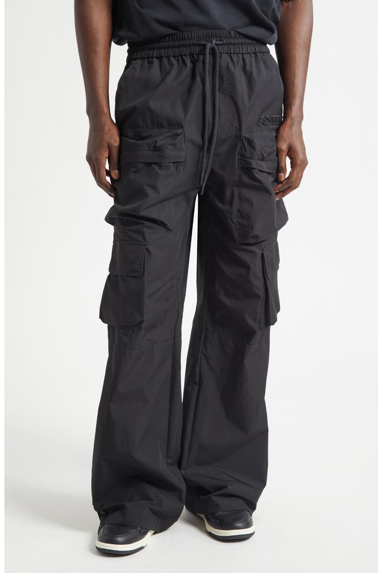Multi-Pocket Cargo Pants, Main, color, BLACK