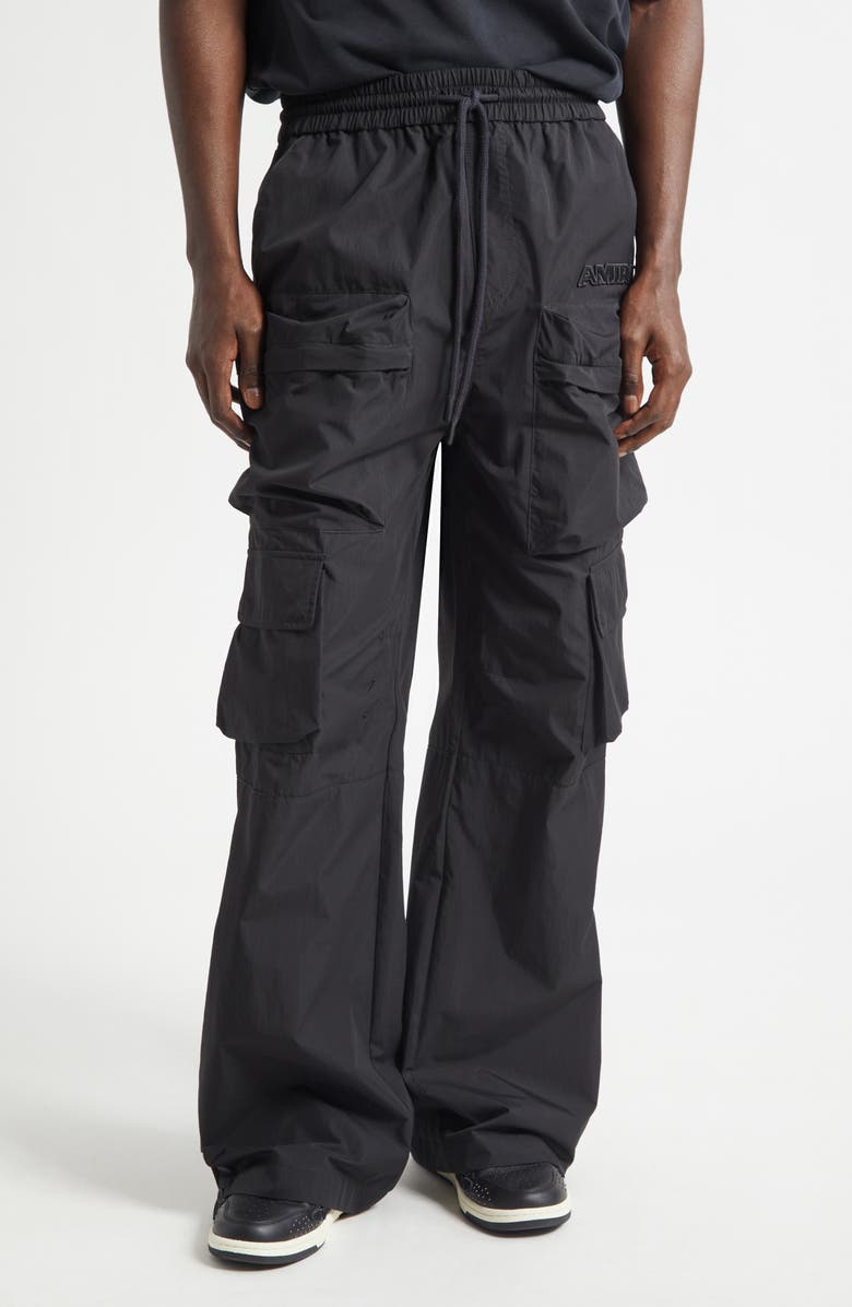 AMIRI Multi-Pocket Cargo Pants, Main, color, Black