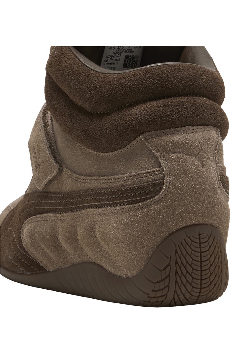 PUMA Speedcat Wedge Sneaker, Alternate, color, Totally Taupe/ Chocolate