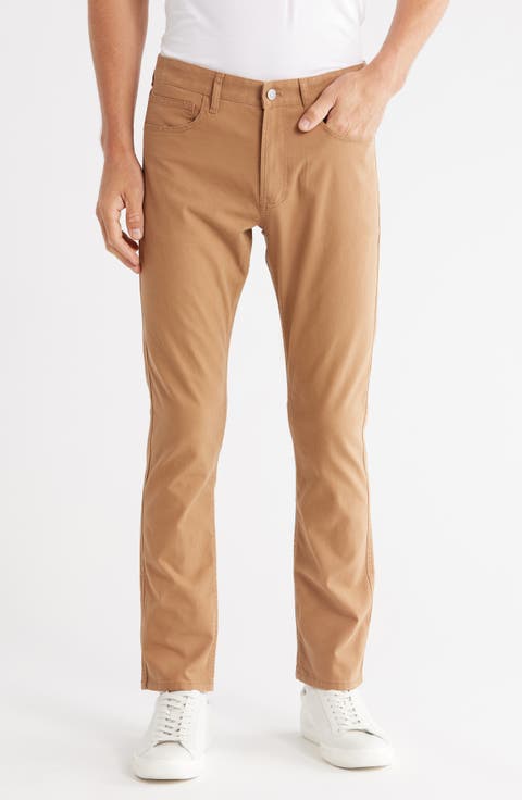 Cotton Stretch Canvas Pants (Regular & Tall)