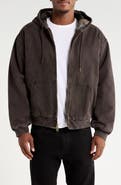 Elwood Petrol Hooded Canvas Jacket