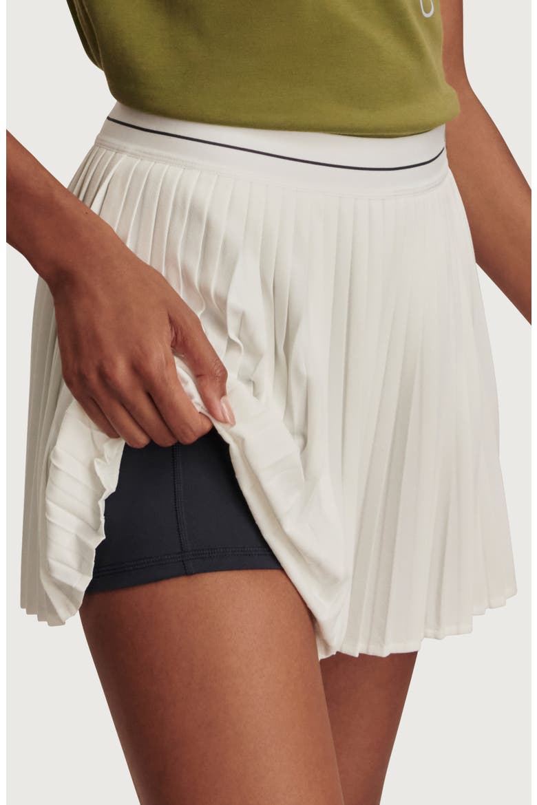 Clemency Pleated Skort, Alternate, color, WHITE / BLUE NIGHTS