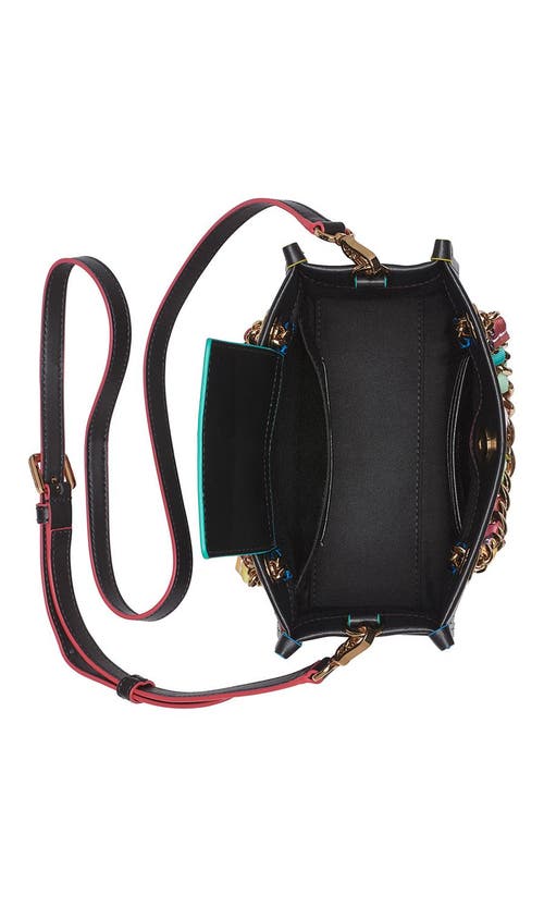 Karl Lagerfeld Paris Savoie Crossbody In Black Multi