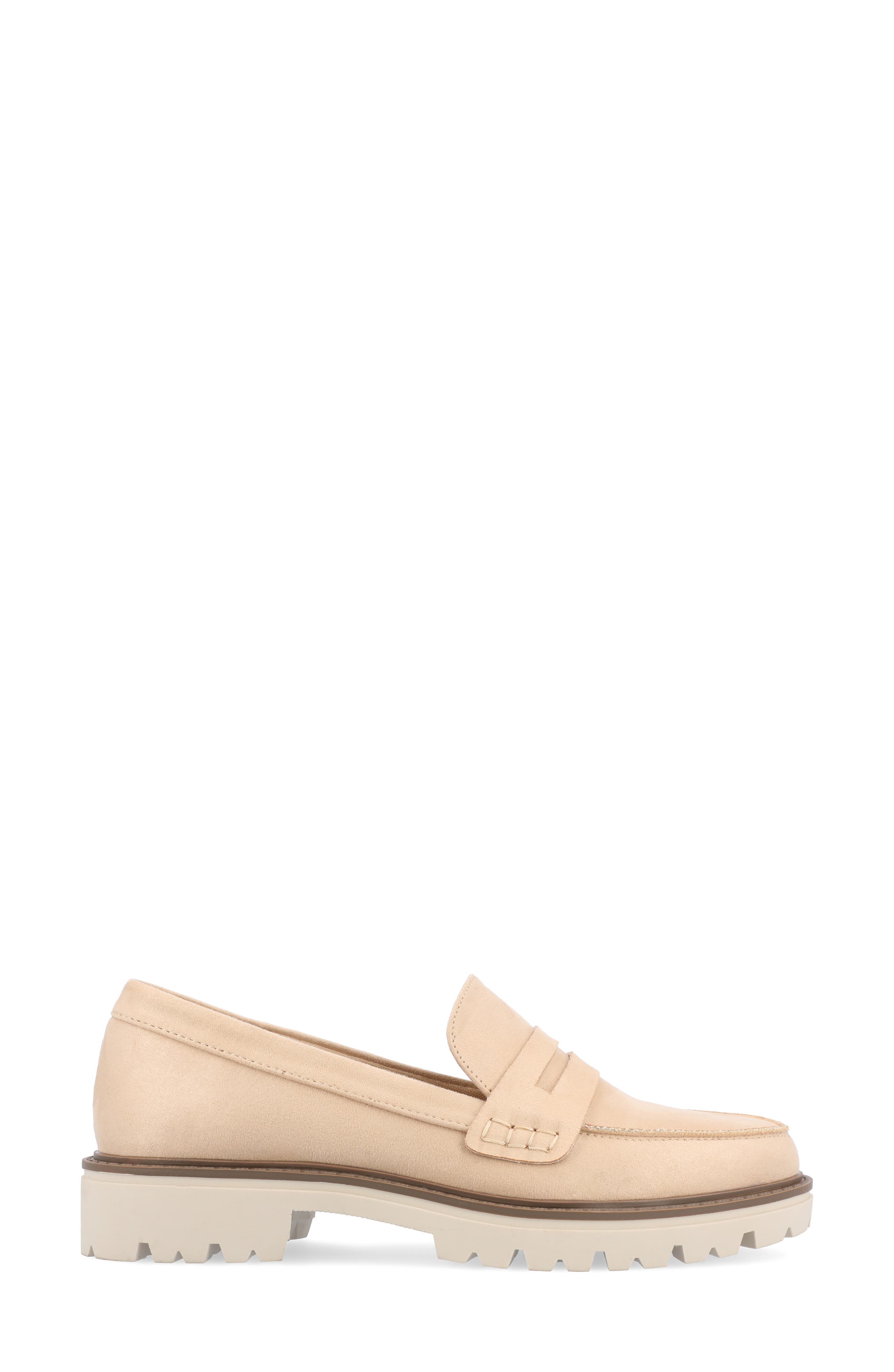 Kenly Comfort Foam Penny Loafer, Alternate, color, SAND