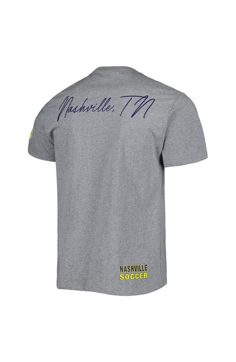 Mitchell & Ness Men's Mitchell & Ness Gray Nashville SC City Tee, Alternate, color, Gray
