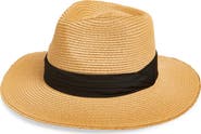 Nordstrom Fray Edge Packable Panama Hat