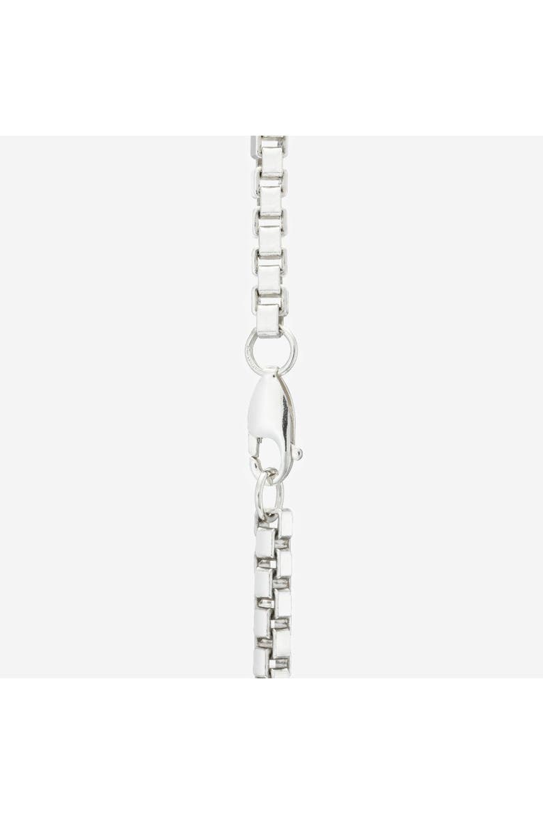 Venetian Chain Necklace, Alternate, color, Silver