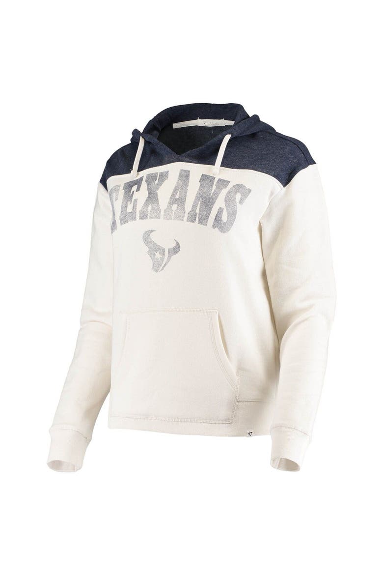 '47 Women's '47 Cream Houston Texans Fade Thru Emerson Colorblock ...