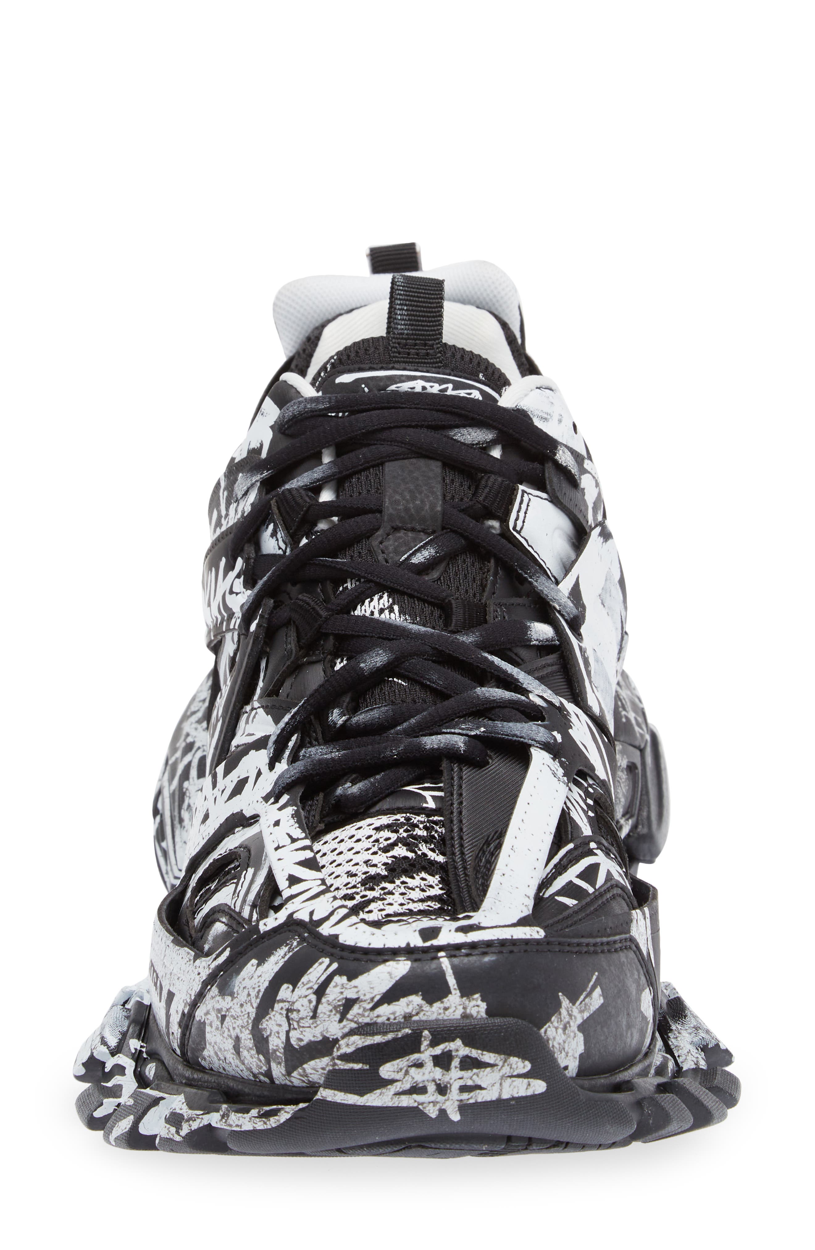 Balenciaga Track Graffiti Sneaker, Alternate, color, 