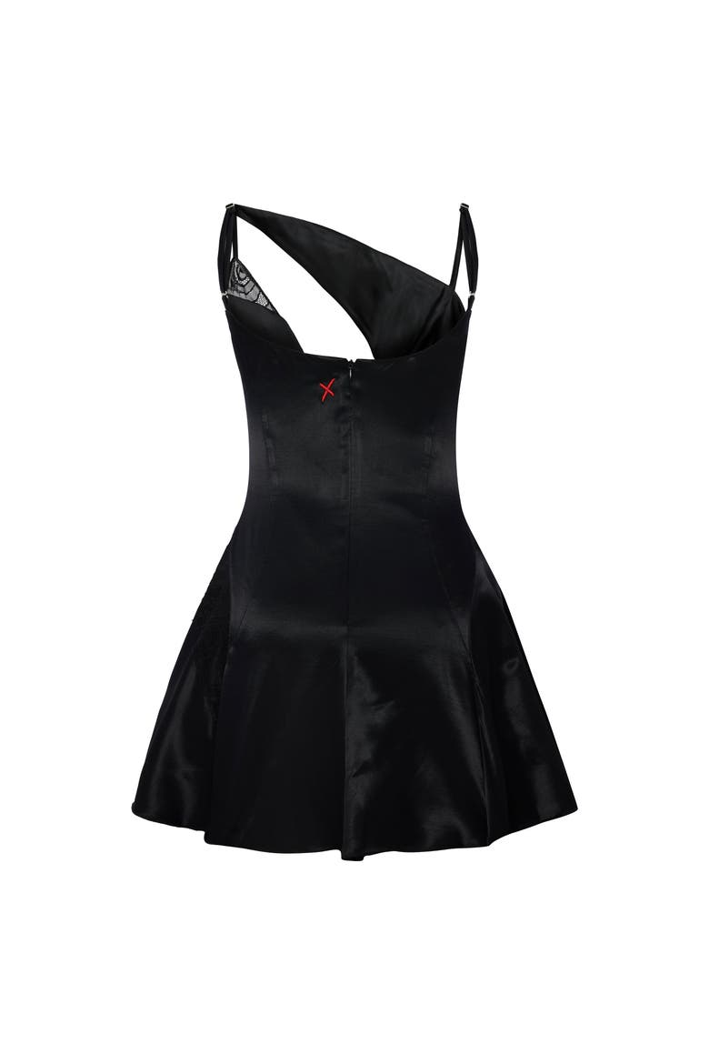 Mini Dress, Alternate, color, BLACK