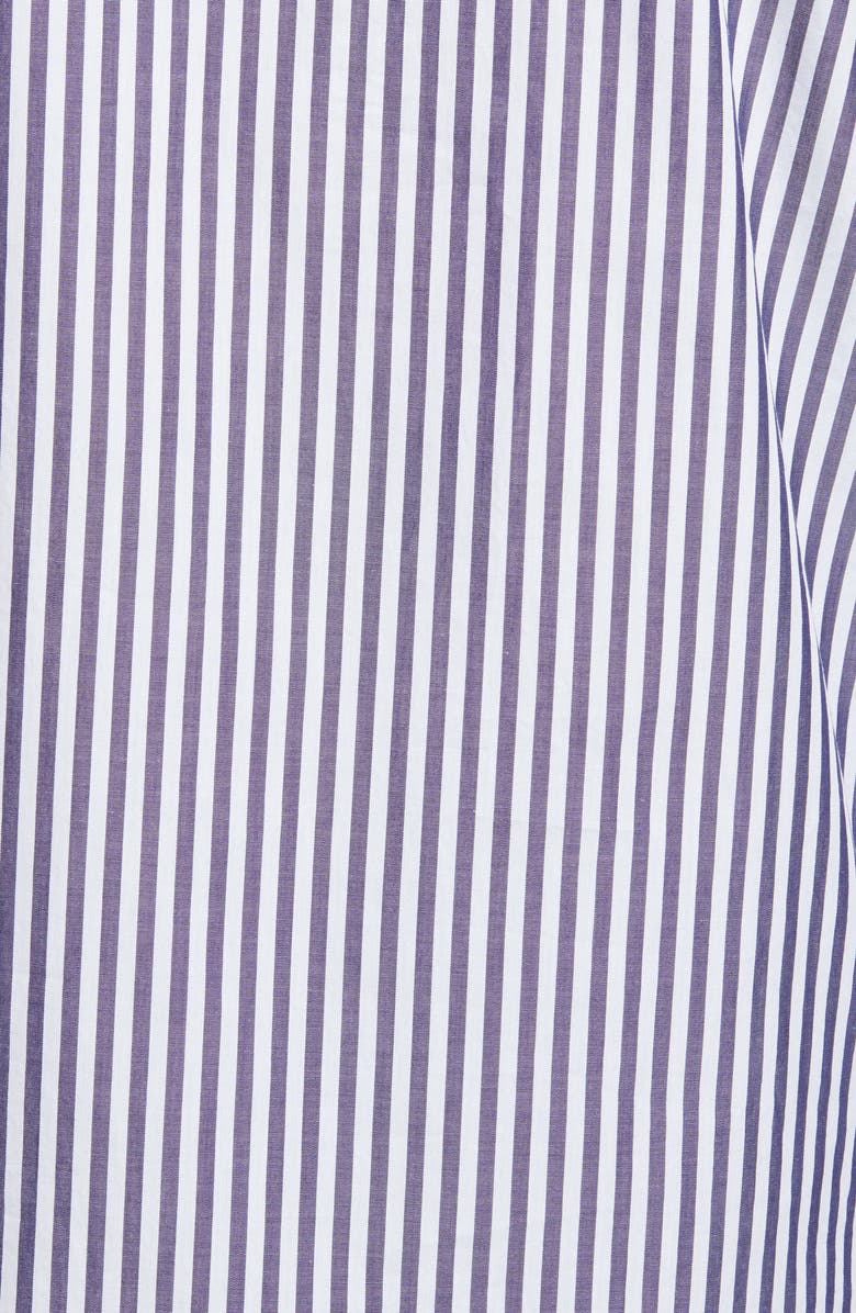 Officine Générale Men's Alfred Slim Fit Stripe Popover Shirt, Alternate, color,