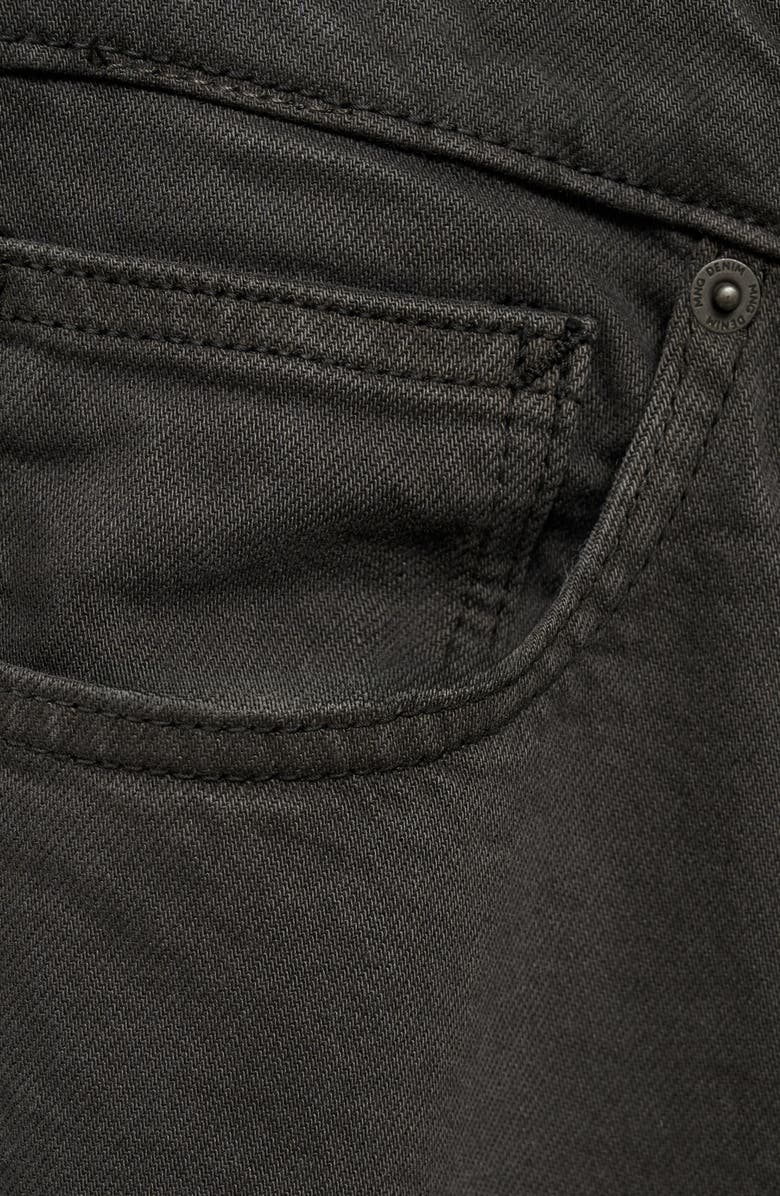 MANGO Ben Crop Tapered Jeans, Alternate, color, 