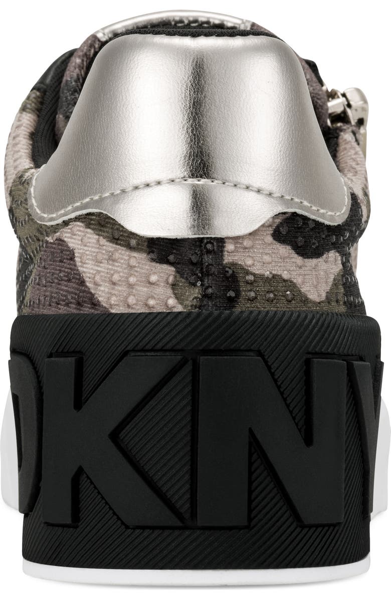 DKNY Mei Crystal Stud Sneaker, Alternate, color, Green Multi/ Black