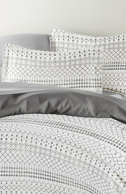Homespun Bundle Duvet Set In Etched Gate Gray